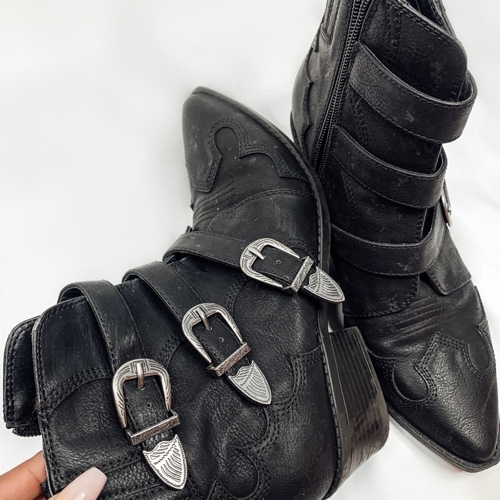 Indigo RD booties